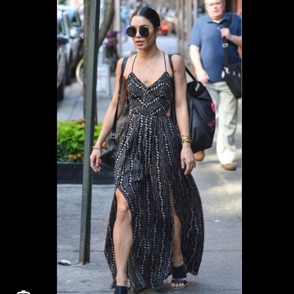 J. Crew maxi dress with v-neck size US 2 - Picture 10 of 10